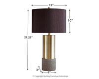 Thumbnail for Jacek - Metal Table Lamp - Tony's Home Furnishings