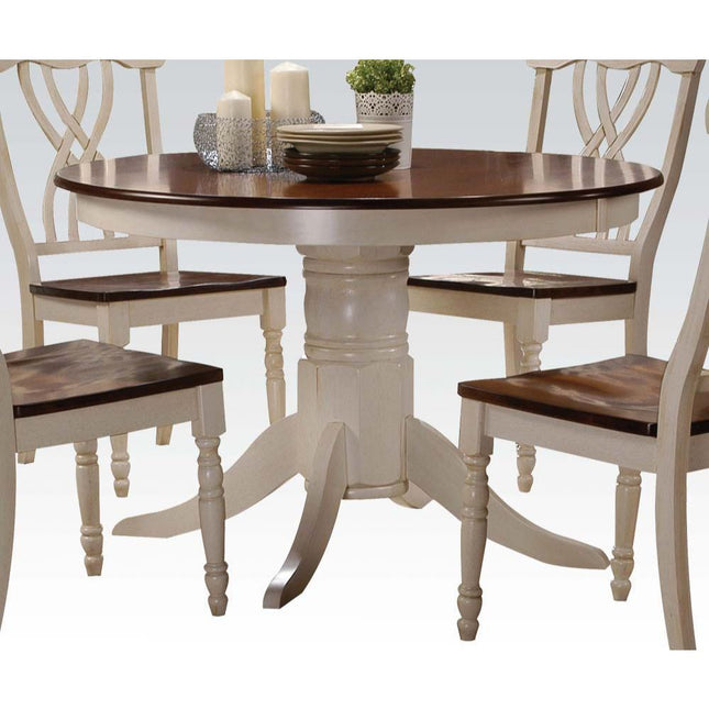 Dylan - Dining Table - Buttermilk & Oak - Tony's Home Furnishings