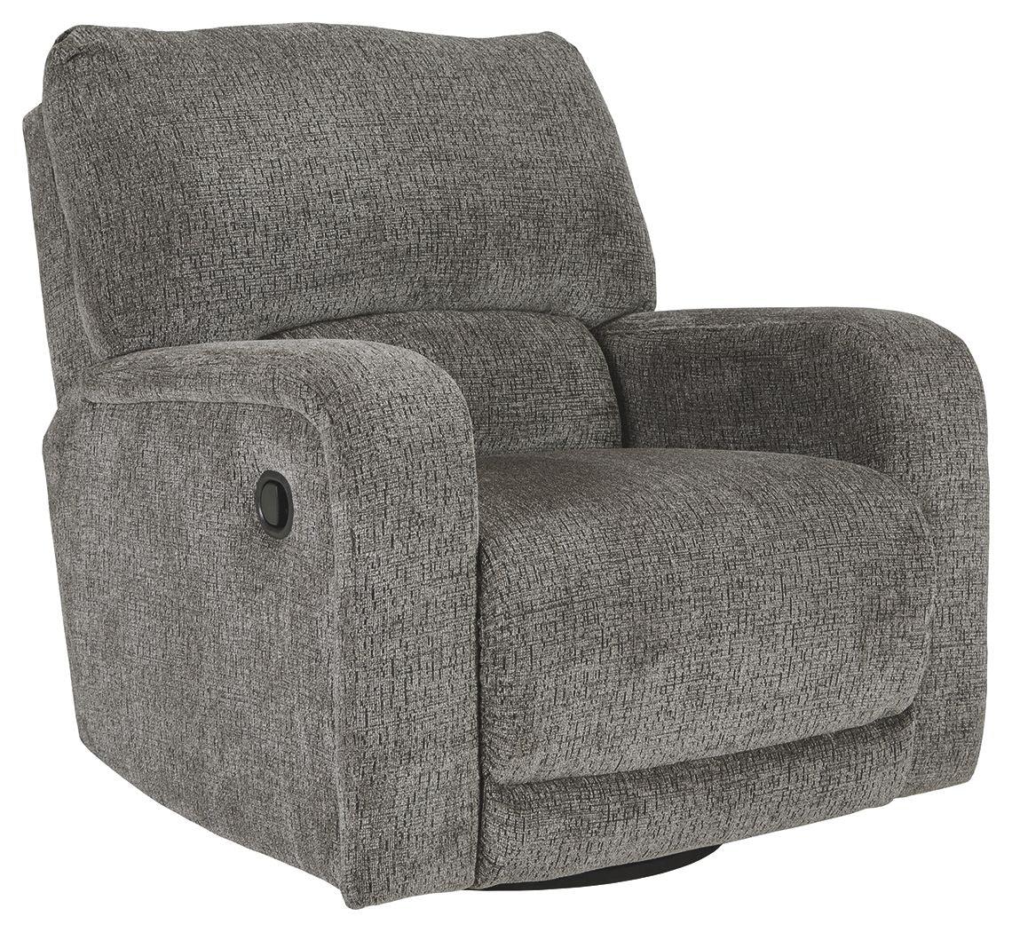 Wittlich - Slate - Swivel Glider Recliner Tony's Home Furnishings Furniture. Beds. Dressers. Sofas.