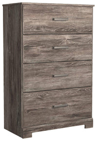 Thumbnail for Ralinksi - Gray - Four Drawer Chest Tony's Home Furnishings Furniture. Beds. Dressers. Sofas.