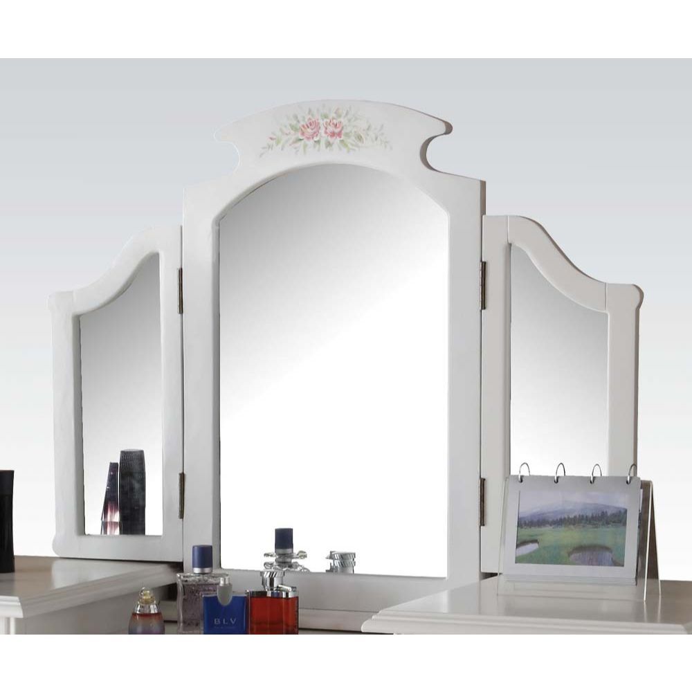 Torian - Vanity Mirror - White - Tony's Home Furnishings