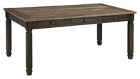 Thumbnail for Tyler - Black / Gray - Rectangular Dining Room Table Tony's Home Furnishings Furniture. Beds. Dressers. Sofas.