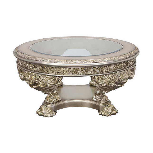 Danae - Coffee Table - Champagne & Gold Finish - Tony's Home Furnishings