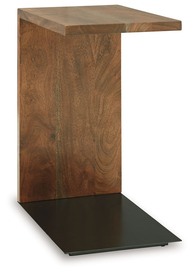 Wimshaw - Brown / Black - Accent Table - Tony's Home Furnishings