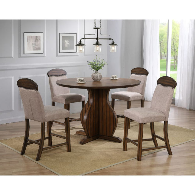 Maurice - Counter Height Table - Oak - Tony's Home Furnishings