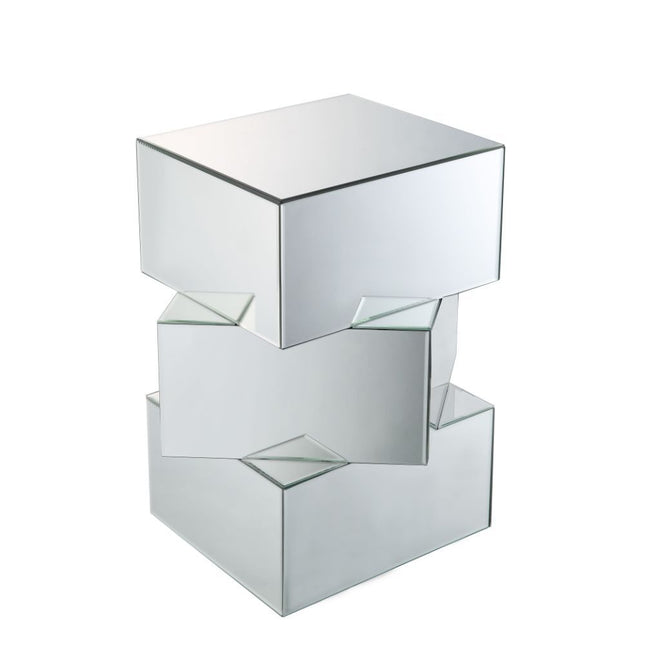 Meria - End Table - Mirrored - Tony's Home Furnishings