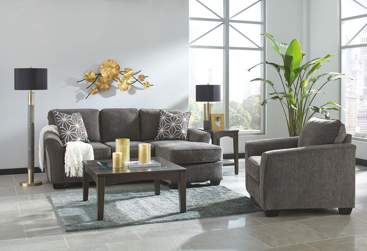 Brise - Slate - 2 Pc. - Sofa Chaise, Chair Tony's Home Furnishings Furniture. Beds. Dressers. Sofas.