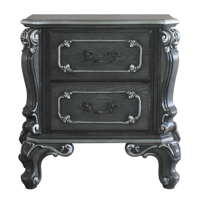 House - Delphine - Nightstand - Charcoal Finish - Tony's Home Furnishings