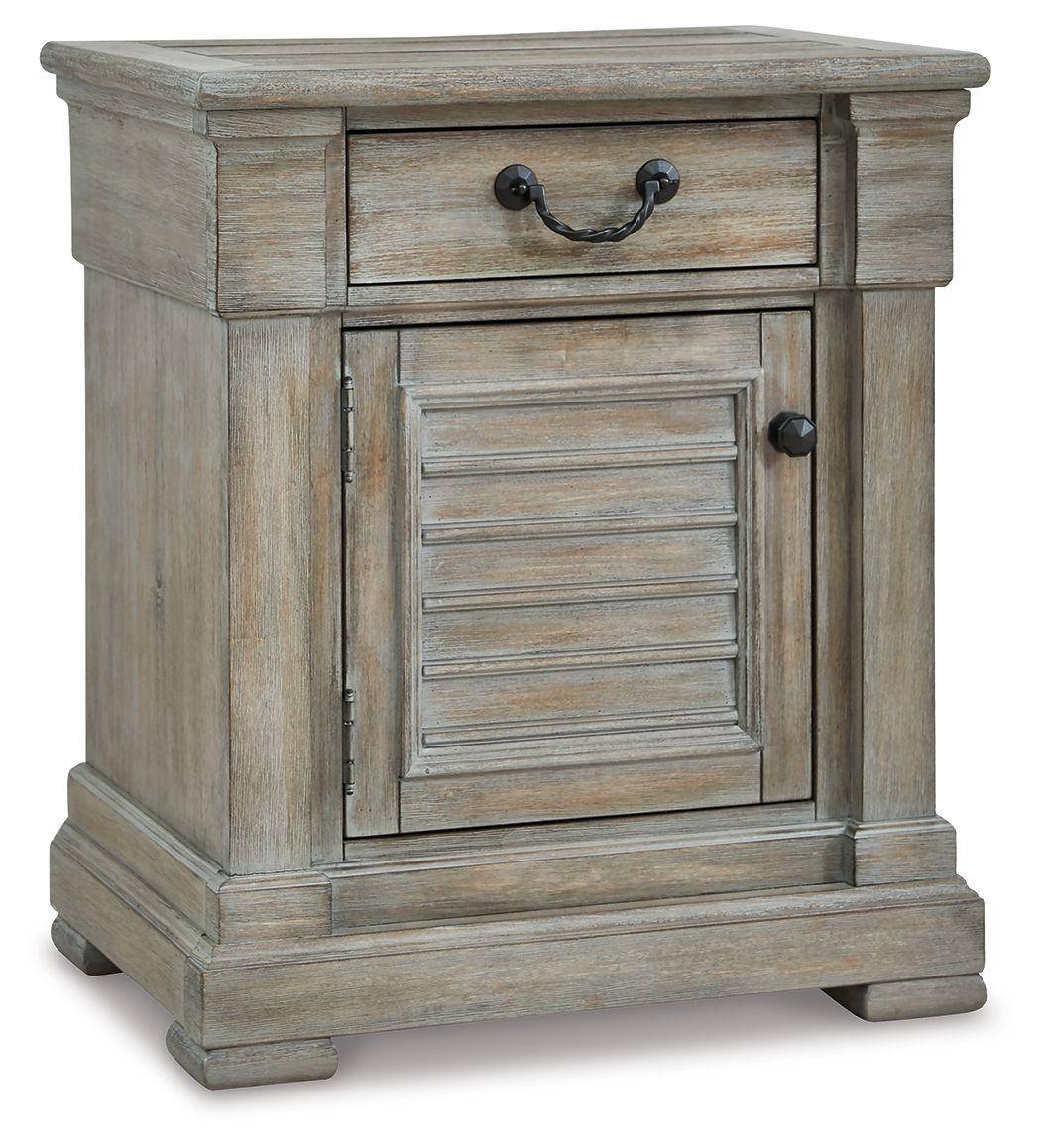 Moreshire - Bisque - One Drawer Night Stand Tony's Home Furnishings Furniture. Beds. Dressers. Sofas.