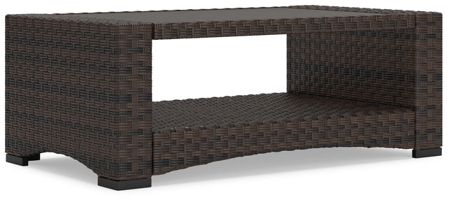 Windglow - Brown - Rectangular Cocktail Table - Tony's Home Furnishings