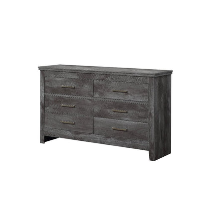 Vidalia - Dresser - Rustic Gray Oak - Tony's Home Furnishings