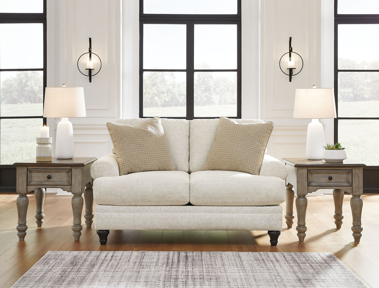 Valerani - Sandstone - Sofa, Loveseat, Accent Chair - Tony's Home Furnishings