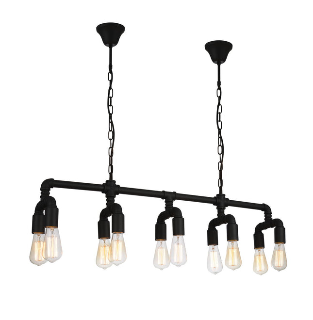 Coln - Ceiling Lamp - Black Satin - Tony's Home Furnishings