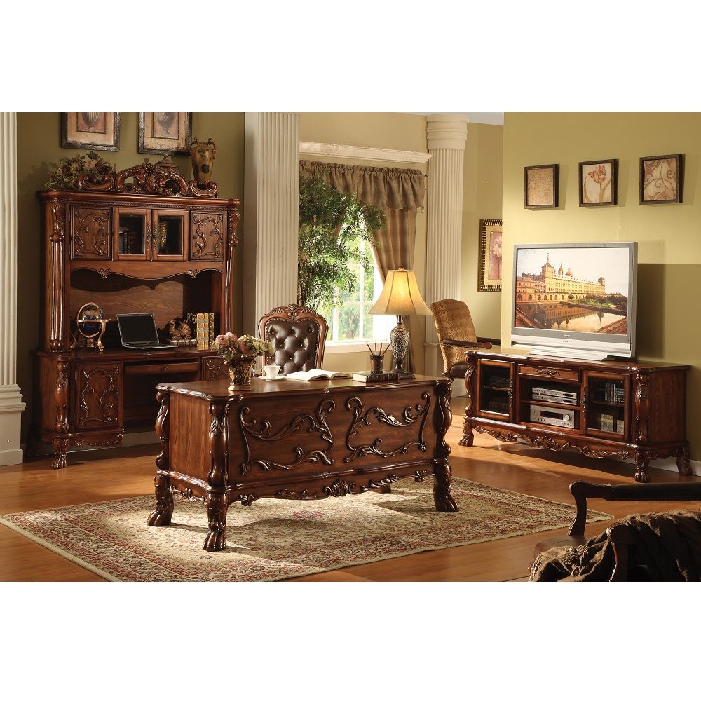 Dresden - Desk - Cherry Oak - Tony's Home Furnishings