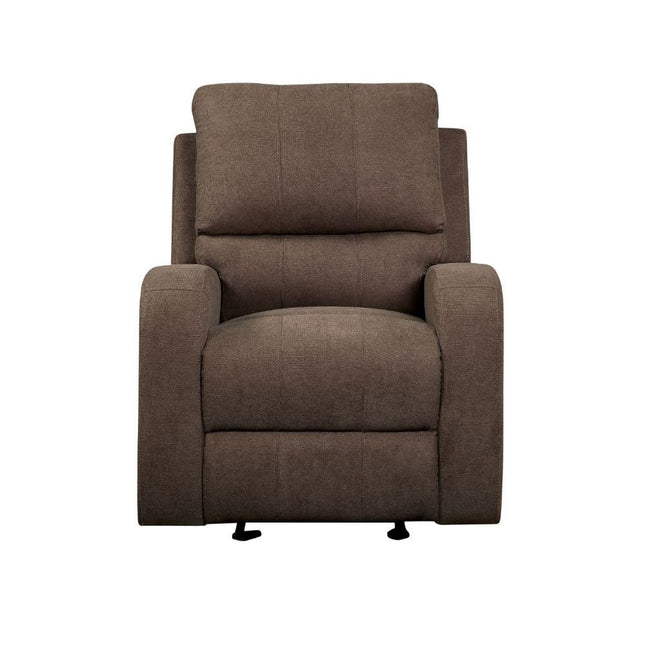 Livino - Recliner - Brown Fabric - Tony's Home Furnishings