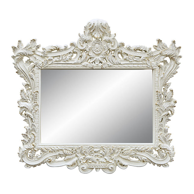 Adara - Mirror - Antique White Finish - Tony's Home Furnishings