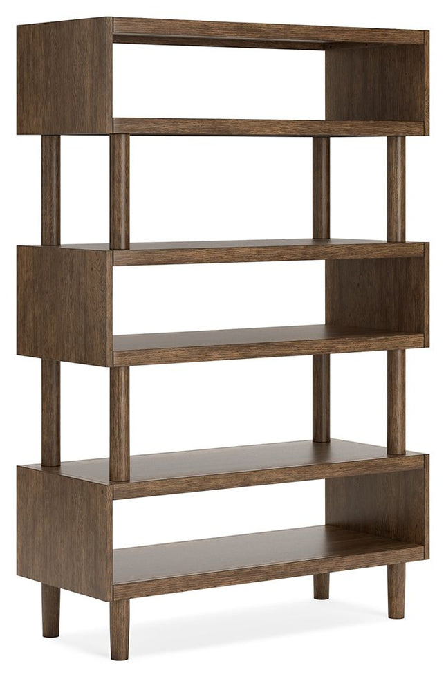 Austanny - Warm Brown - Bookcase - Tony's Home Furnishings