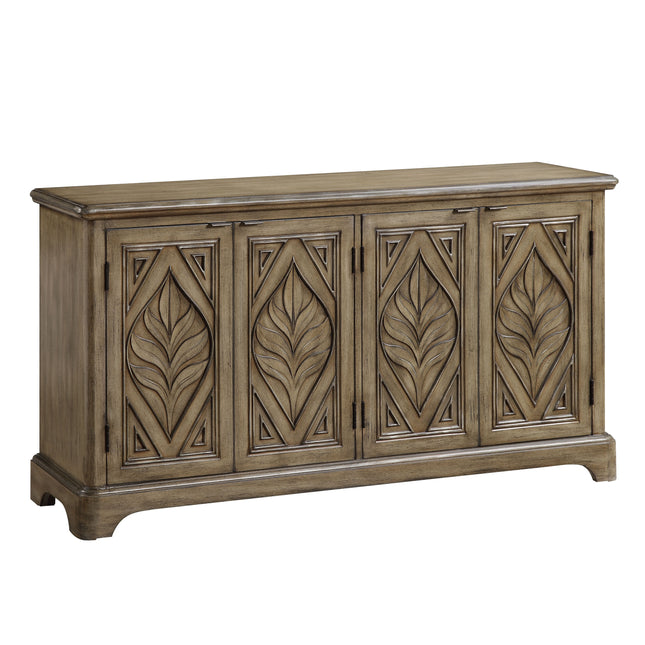 Orana - Accent Table - Oak Finish - Tony's Home Furnishings