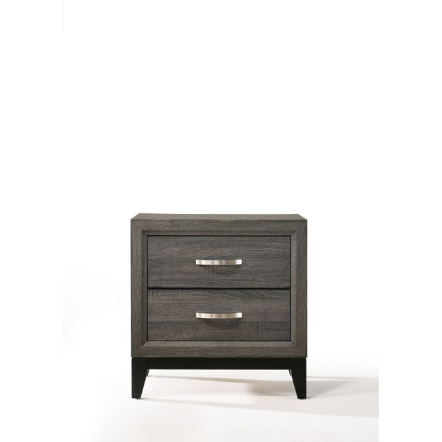 Valdemar - Nightstand - Weathered Gray - Tony's Home Furnishings