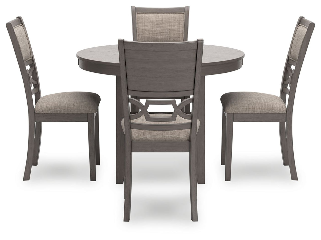 Wrenning - Gray - Dining Room Table Set (Set of 5) - Tony's Home Furnishings