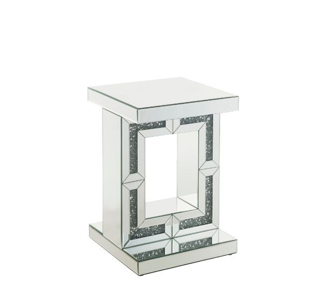 Noralie - Accent Table - Mirrored - 24" - Tony's Home Furnishings