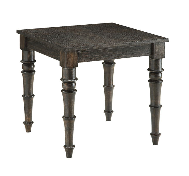 Kami - End Table - Antique Black - Tony's Home Furnishings