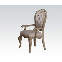 Chelmsford - Chair (Set of 2) - Beige Fabric & Antique Taupe - Tony's Home Furnishings