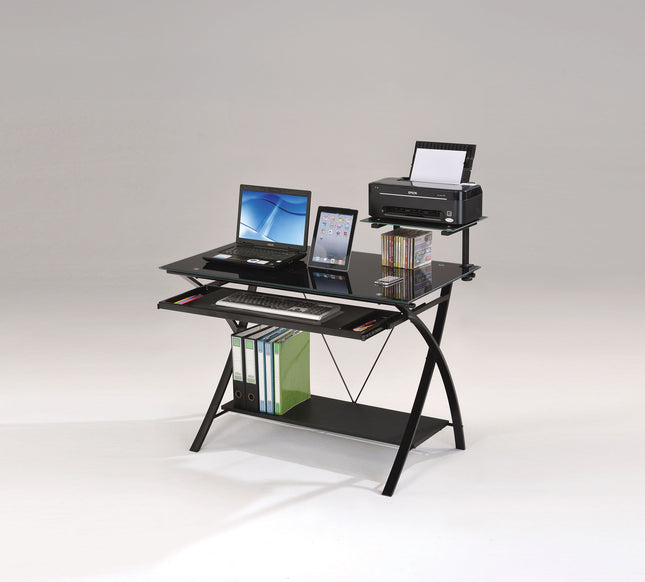 Erma - Desk - Black - Tony's Home Furnishings