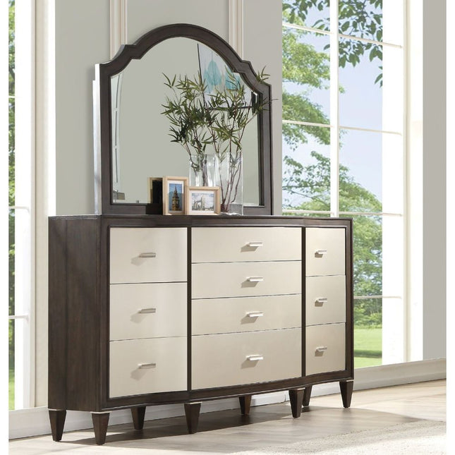 Peregrine - Mirror - Walnut - Tony's Home Furnishings