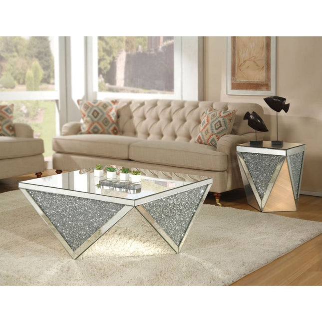 Noralie - Coffee Table - Mirrored - 19" - Tony's Home Furnishings