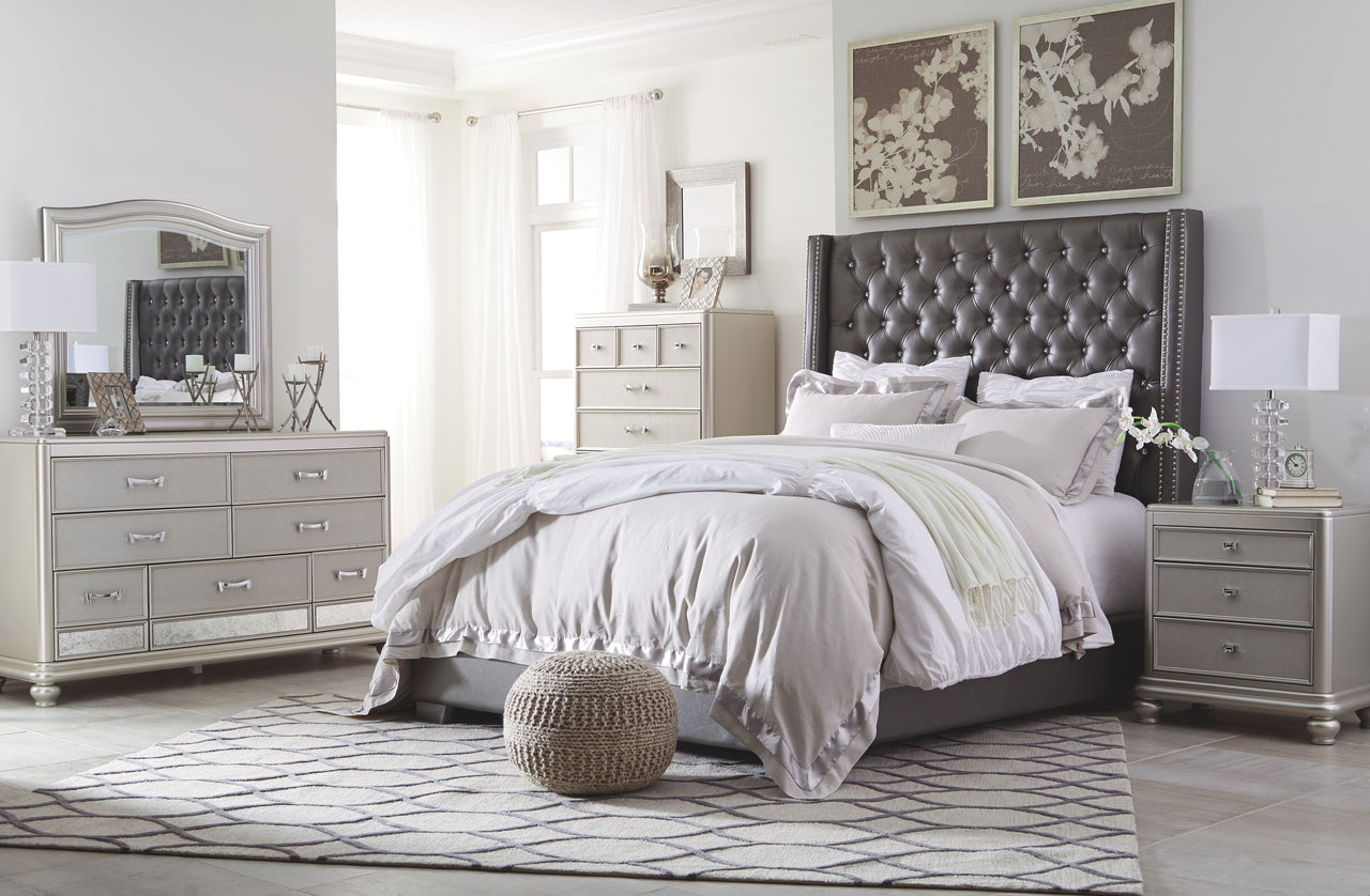 Coralayne - Upholstered Bedroom Set - Tony's Home Furnishings