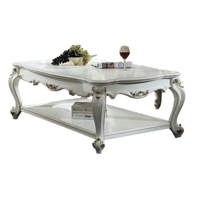 Picardy II - Coffee Table - Antique Pearl - Tony's Home Furnishings