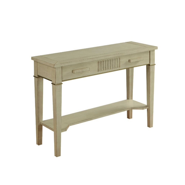 Siskou - Accent Table - Antique White - Tony's Home Furnishings