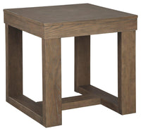 Thumbnail for Cariton - Gray - Square End Table Tony's Home Furnishings Furniture. Beds. Dressers. Sofas.