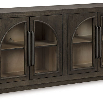 Dreley - Grayish Brown - Accent Cabinet - Tony's Home Furnishings