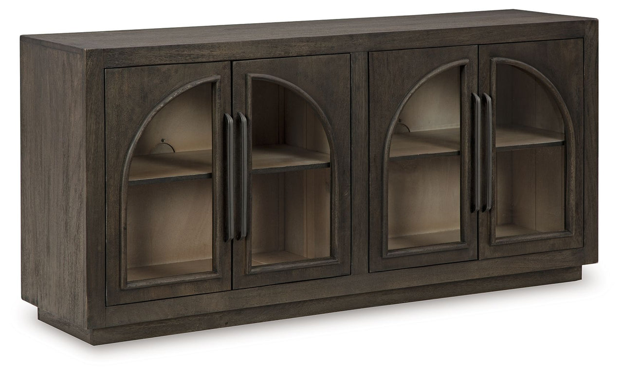Dreley - Grayish Brown - Accent Cabinet - Tony's Home Furnishings