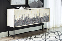 Thumbnail for Freyton - White / Gray - Accent Cabinet - Tony's Home Furnishings
