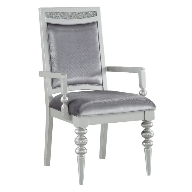 Maverick - Chair (Set of 2) - Fabric & Platinum - Tony's Home Furnishings