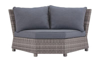 Thumbnail for Salem Beach - Gray - 3 Pc. - Sectional Lounge Tony's Home Furnishings Furniture. Beds. Dressers. Sofas.
