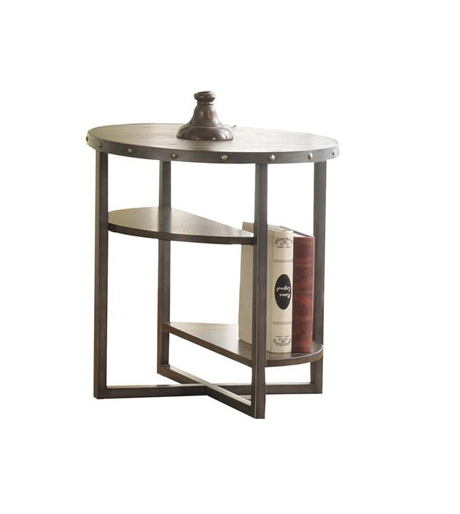 Idonia - End Table - Weathered Dark Oak - Tony's Home Furnishings