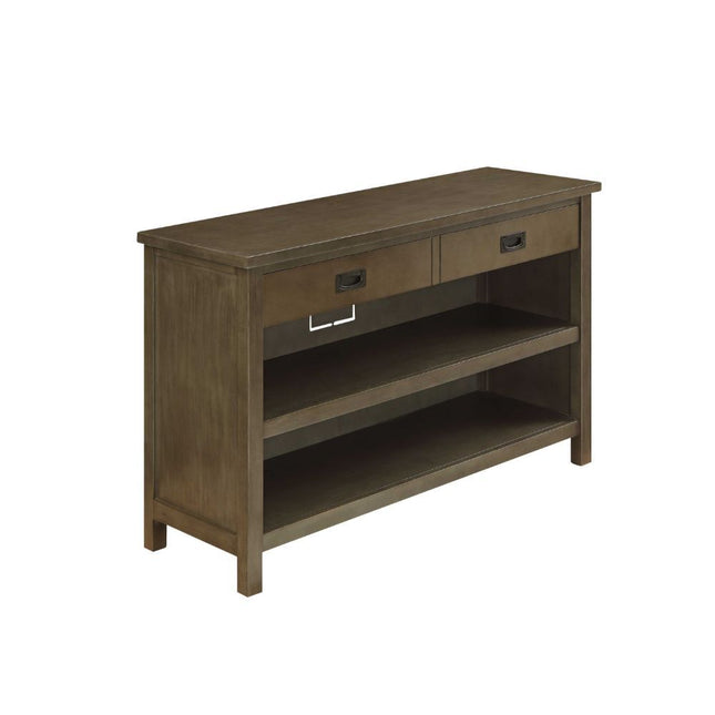 Asteris - Accent Table - Gray Oak - Tony's Home Furnishings