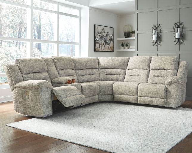 Family Den - Power Reclining Sectional - Tony's Home Furnishings