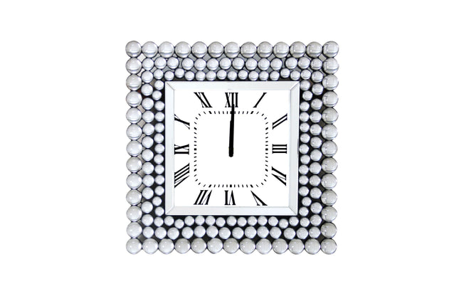 Bione - Wall Clock - Mirrored - Tony's Home Furnishings