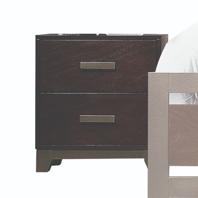 Charleen - Nightstand - Walnut - Tony's Home Furnishings