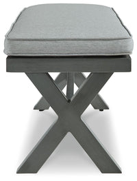 Thumbnail for Elite Park - Gray - Bench With Cushion Signature Design by Ashley® 