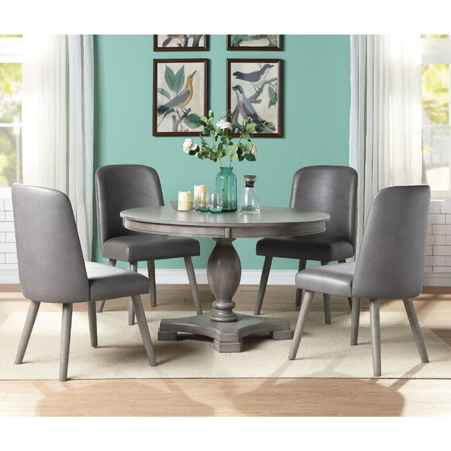 Waylon - Dining Table - Gray Oak - 30" - Tony's Home Furnishings