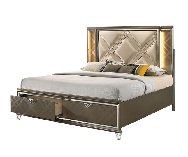 Skylar - Bed w/Storage - Tony's Home Furnishings