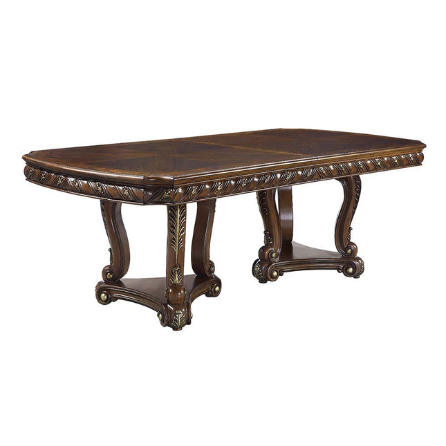 Devayne - Dining Table - Dark Walnut Finish - 30" - Tony's Home Furnishings