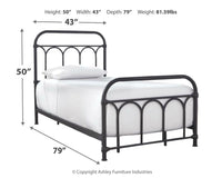 Thumbnail for Nashburg - Arch Bed - Tony's Home Furnishings