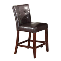Thumbnail for Britney - Counter Height Chair (Set of 2) - Dark Brown - 20